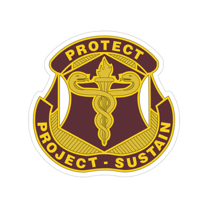 Medical Research and Development Command 2 (U.S. Army) Transparent STICKER Die-Cut Vinyl Decal-5 Inch-The Sticker Space
