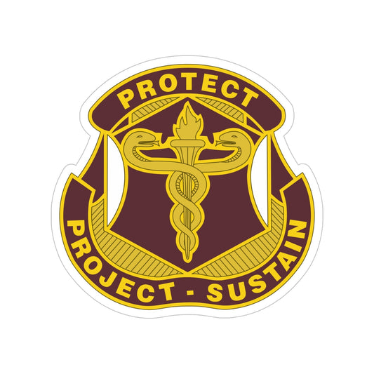 Medical Research and Development Command 2 (U.S. Army) Transparent STICKER Die-Cut Vinyl Decal-6 Inch-The Sticker Space