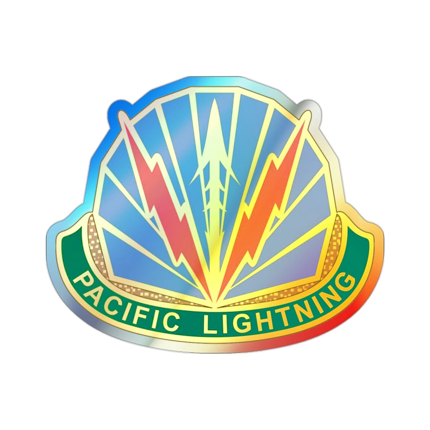 Military Police Brigade Hawaii 2 (U.S. Army) Holographic STICKER Die-Cut Vinyl Decal-2 Inch-The Sticker Space