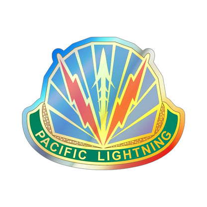 Military Police Brigade Hawaii 2 (U.S. Army) Holographic STICKER Die-Cut Vinyl Decal-5 Inch-The Sticker Space