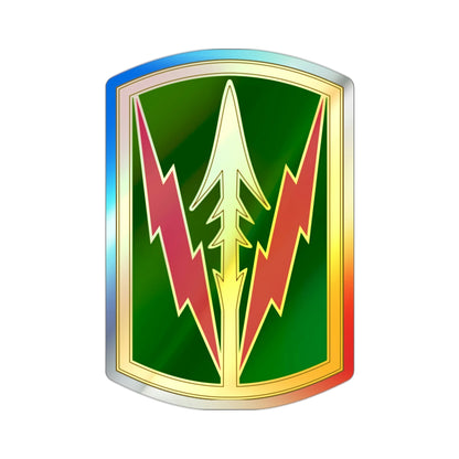 Military Police Brigade Hawaii 3 (U.S. Army) Holographic STICKER Die-Cut Vinyl Decal-2 Inch-The Sticker Space