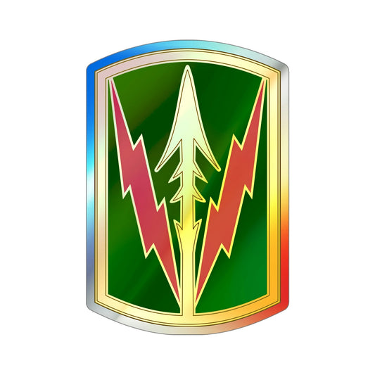 Military Police Brigade Hawaii 3 (U.S. Army) Holographic STICKER Die-Cut Vinyl Decal-6 Inch-The Sticker Space