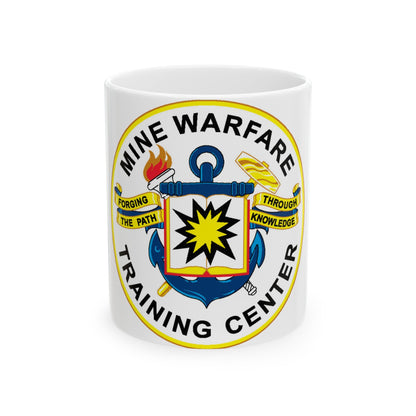 Mine Warfare Training Center (U.S. Navy) White Coffee Mug-11oz-The Sticker Space
