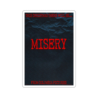 Misery 1990 Movie Poster STICKER Vinyl Die-Cut Decal-4 Inch-The Sticker Space