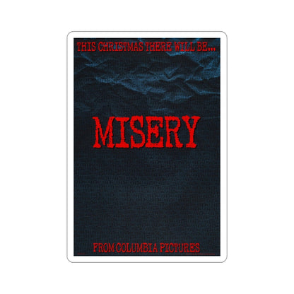 Misery 1990 Movie Poster STICKER Vinyl Die-Cut Decal-5 Inch-The Sticker Space