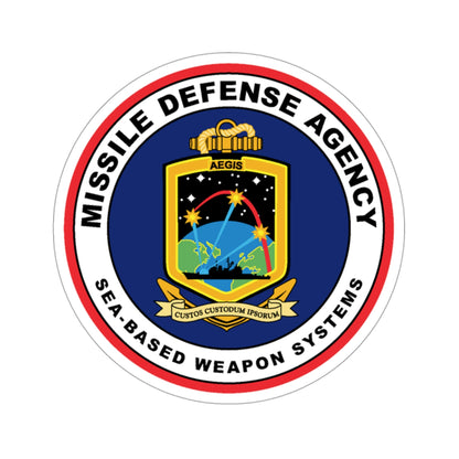 Missile Defense Agency AEGIS Ballistic (U.S. Navy) STICKER Vinyl Die-Cut Decal-3 Inch-The Sticker Space