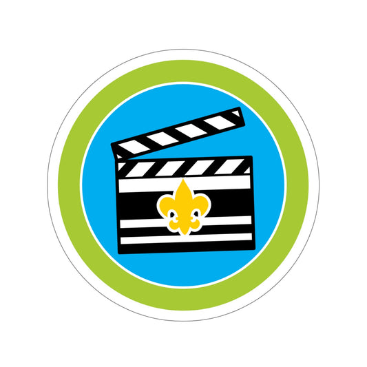 Moviemaking (Boy Scouts Merit Badge) STICKER Vinyl Die-Cut Decal-6 Inch-The Sticker Space