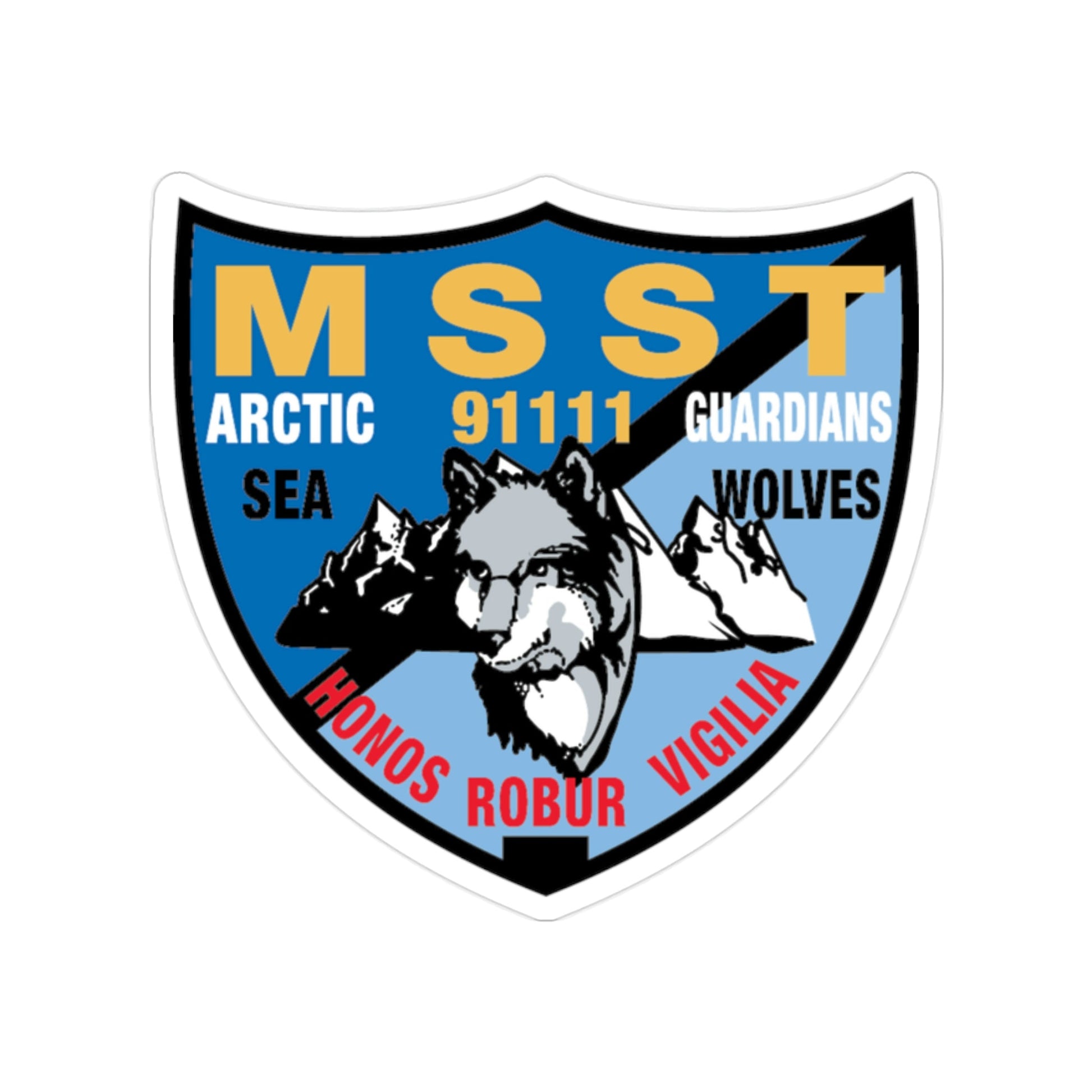 MSST Anchorage (U.S. Coast Guard) Transparent STICKER Die-Cut Vinyl Decal-2 Inch-The Sticker Space