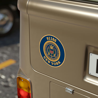 MSST New York 91106 Maritime Safety & Sec Team (U.S. Coast Guard) Transparent STICKER Die-Cut Vinyl Decal-The Sticker Space