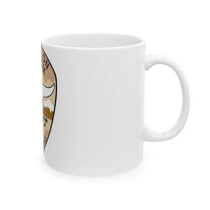 NAS Fallon SAR Longhorns (U.S. Navy) White Coffee Mug-The Sticker Space