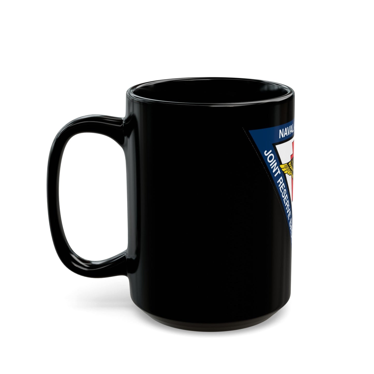 NAS Willow Grove Joint Reserve Base JRB (U.S. Navy) Black Coffee Mug-The Sticker Space