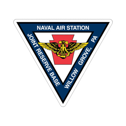 NAS Willow Grove Joint Reserve Base JRB (U.S. Navy) STICKER Vinyl Die-Cut Decal-3 Inch-The Sticker Space