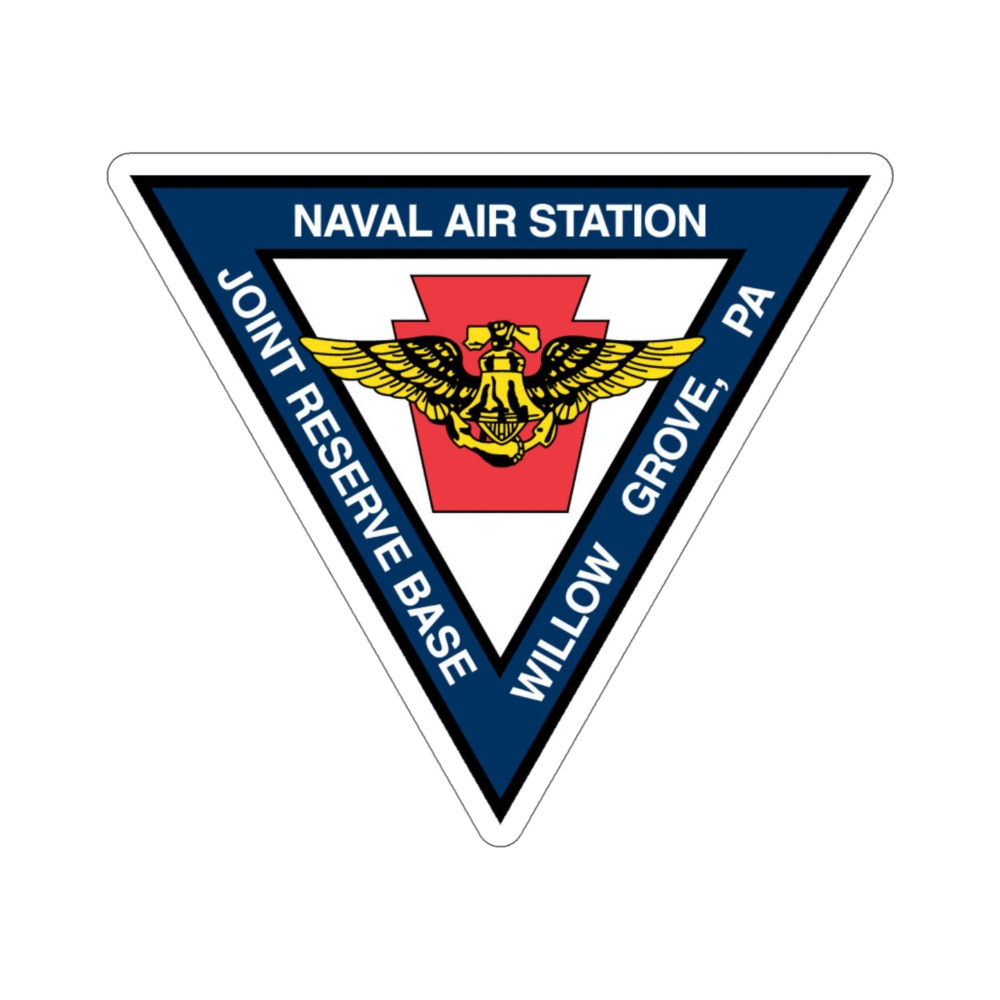 NAS Willow Grove Joint Reserve Base JRB (U.S. Navy) STICKER Vinyl Die-Cut Decal-5 Inch-The Sticker Space