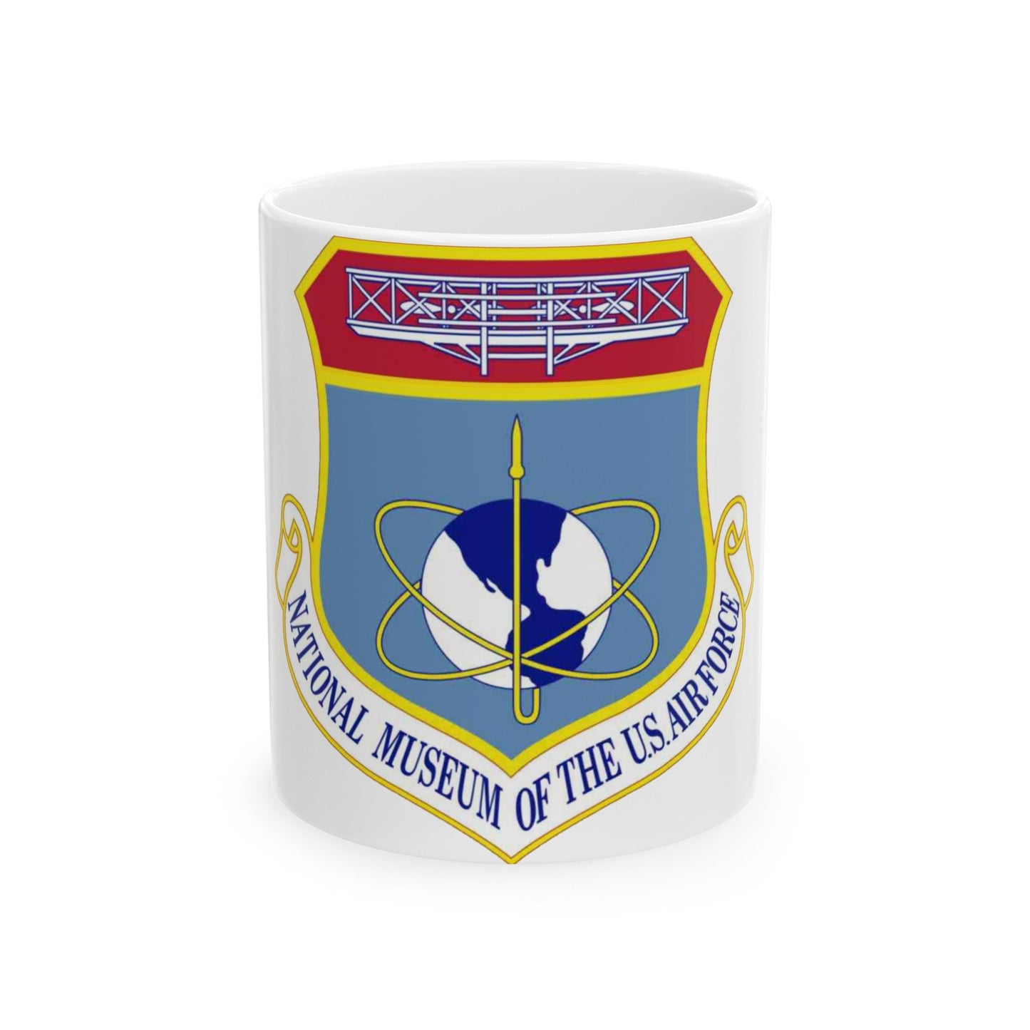 National Museum of the U.S. Air Force (U.S. Air Force) White Coffee Mug-11oz-The Sticker Space