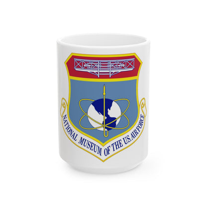 National Museum of the U.S. Air Force (U.S. Air Force) White Coffee Mug-15oz-The Sticker Space