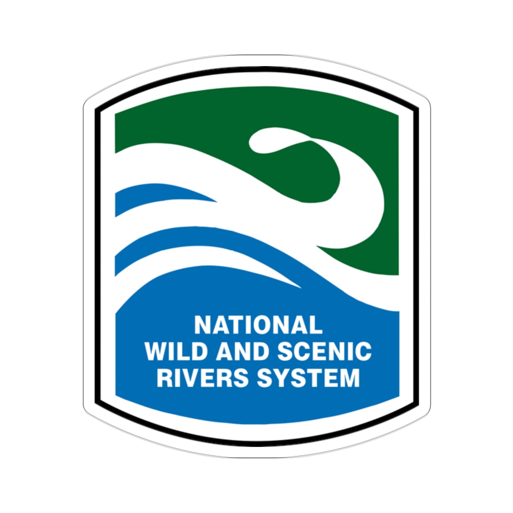 National Wild and Scenic Rivers System STICKER Vinyl Die-Cut Decal-2 Inch-The Sticker Space