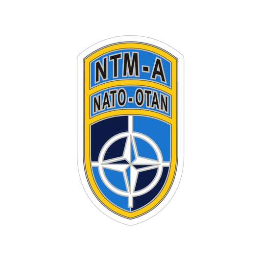 NATO Training Mission Afghanistan (U.S. Army) Transparent STICKER Die-Cut Vinyl Decal-6 Inch-The Sticker Space