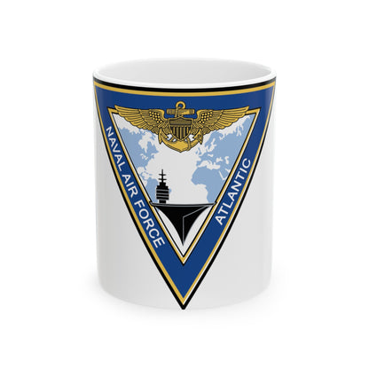 Naval Air Force Atlantic (U.S. Navy) White Coffee Mug-11oz-The Sticker Space