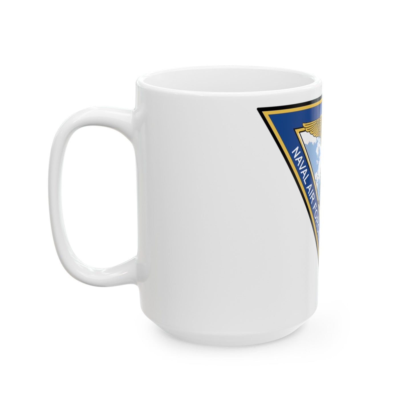 Naval Air Force Atlantic (U.S. Navy) White Coffee Mug-The Sticker Space