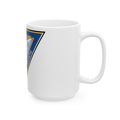 Naval Air Force Atlantic (U.S. Navy) White Coffee Mug-The Sticker Space