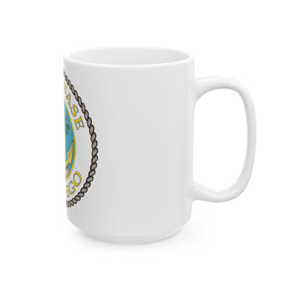 Naval Base San Diego (U.S. Navy) White Coffee Mug-The Sticker Space