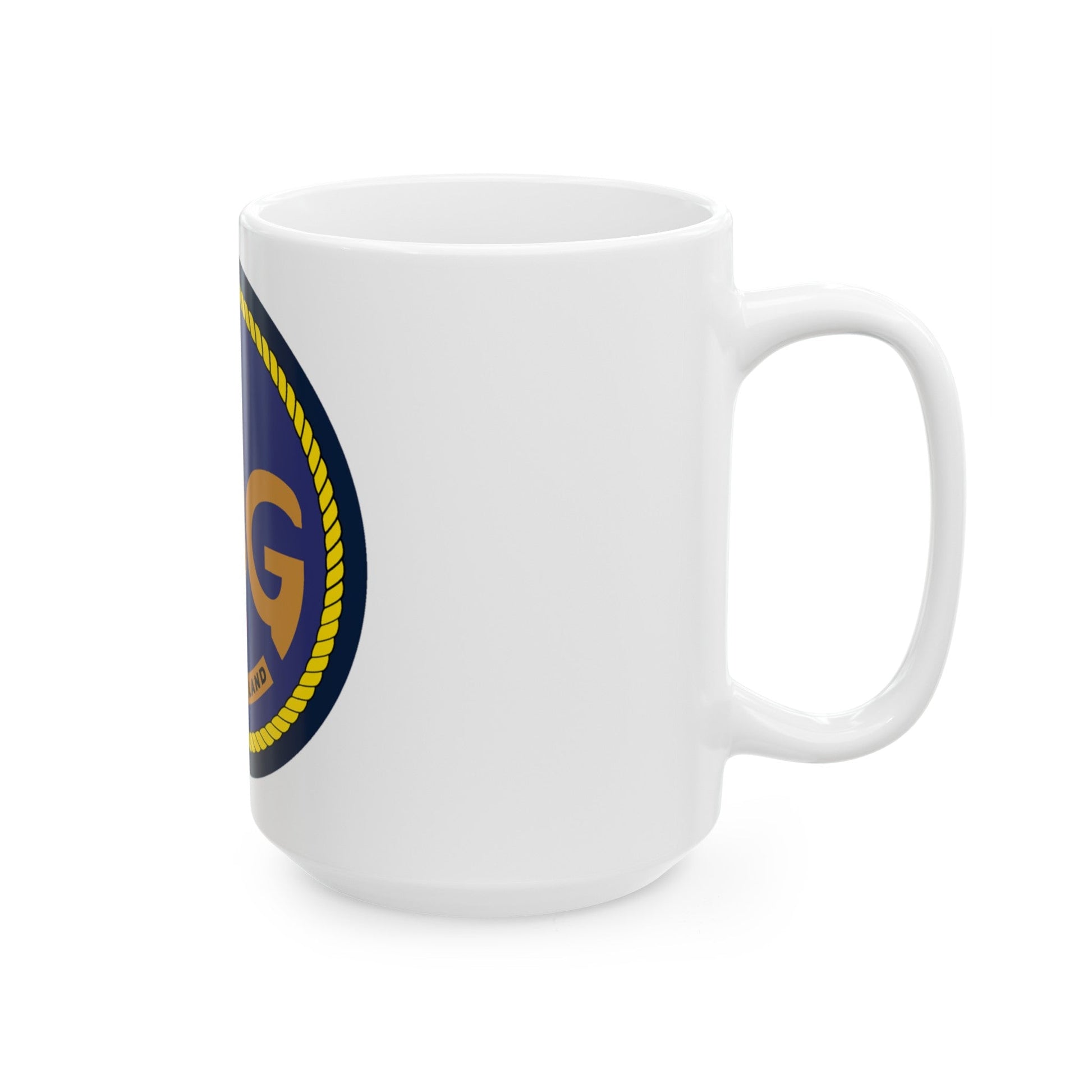 Naval Beach Group 1 (U.S. Navy) White Coffee Mug-The Sticker Space