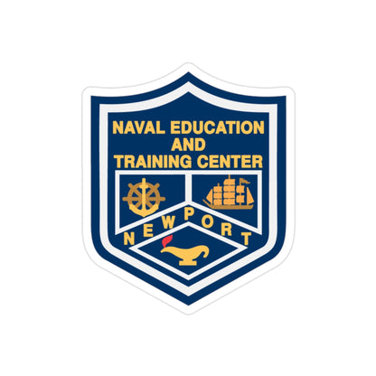 Naval Education And Training Center (U.S. Navy) Transparent STICKER Die-Cut Vinyl Decal-2 Inch-The Sticker Space