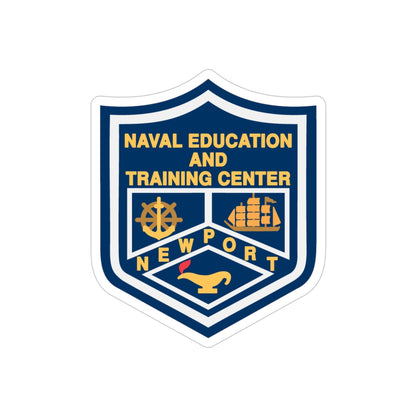 Naval Education And Training Center (U.S. Navy) Transparent STICKER Die-Cut Vinyl Decal-5 Inch-The Sticker Space