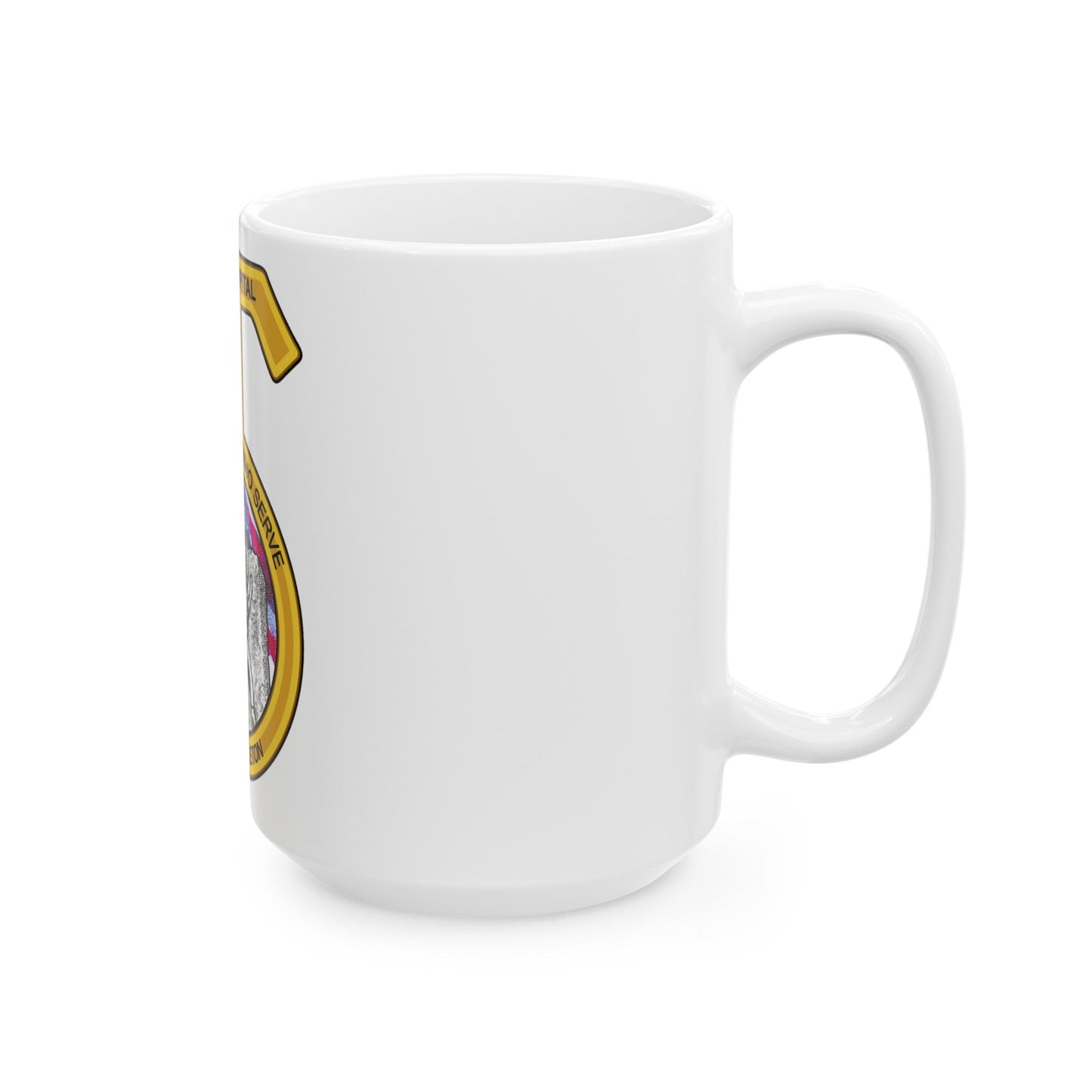 Naval Hospital Camp Pendleton (U.S. Navy) White Coffee Mug-The Sticker Space
