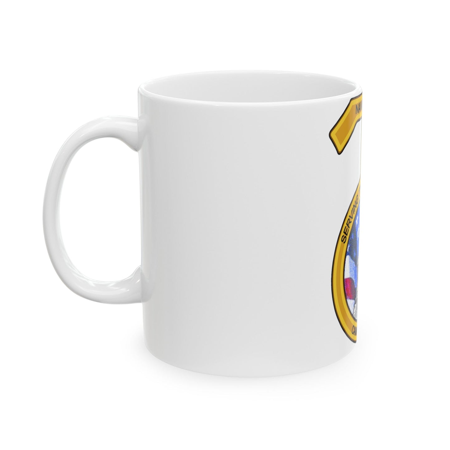 Naval Hospital Camp Pendleton (U.S. Navy) White Coffee Mug-The Sticker Space