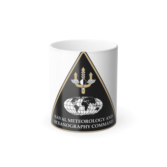 Naval Meteorology & Oceanography Command (U.S. Navy) Color Changing Mug 11oz-11oz-The Sticker Space