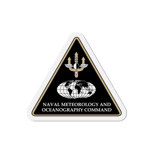Naval Meteorology & Oceanography Command (U.S. Navy) Die-Cut Magnet-2" x 2"-The Sticker Space