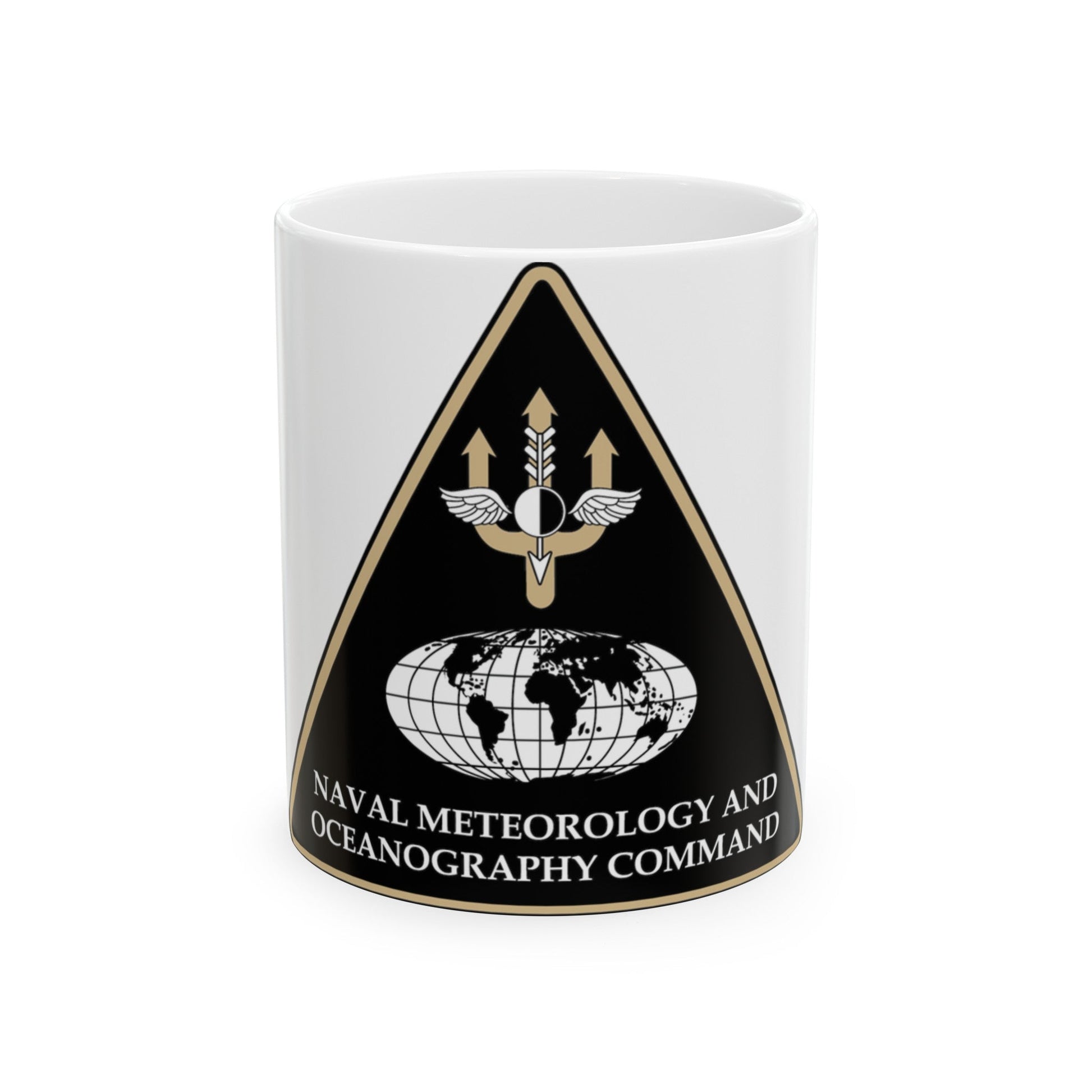 Naval Meteorology & Oceanography Command (U.S. Navy) White Coffee Mug-11oz-The Sticker Space