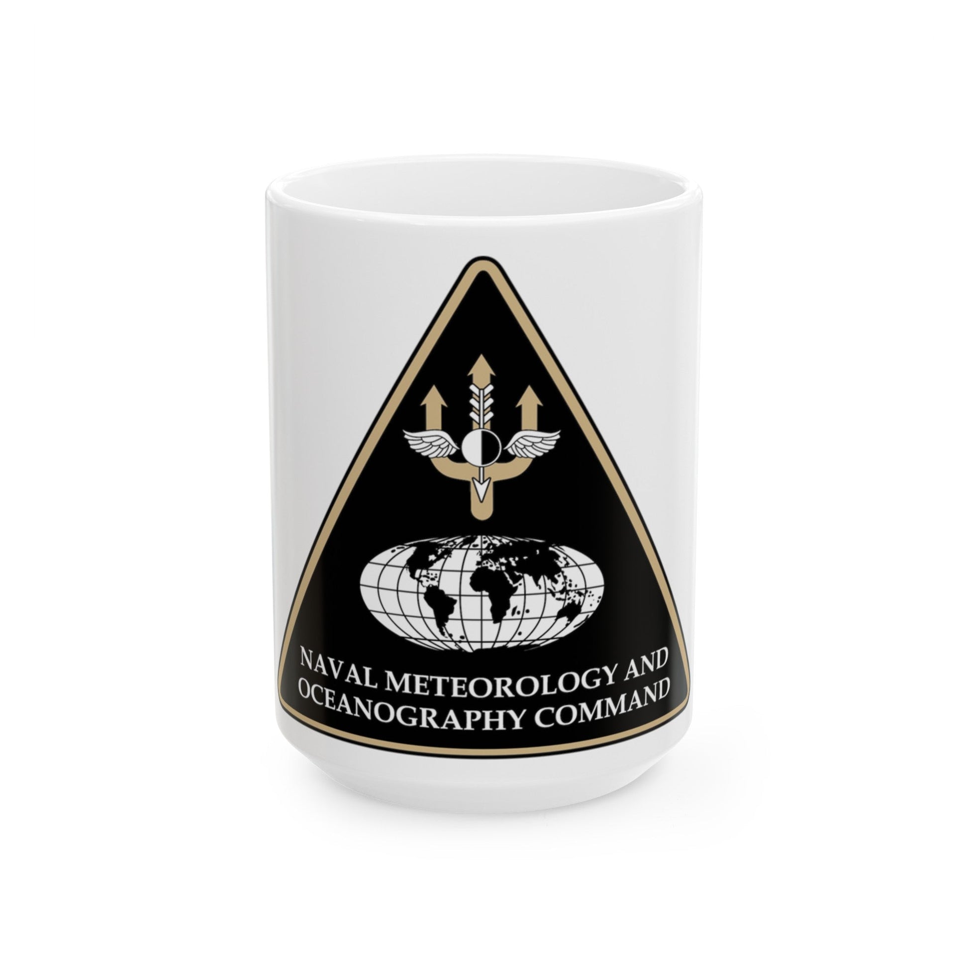 Naval Meteorology & Oceanography Command (U.S. Navy) White Coffee Mug-15oz-The Sticker Space