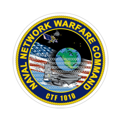 Naval Network Warfare Command CFT 1010 (U.S. Navy) STICKER Vinyl Die-Cut Decal-2 Inch-The Sticker Space
