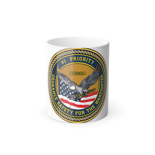 Naval Ordinance Safety and Security (U.S. Navy) Color Changing Mug 11oz-11oz-The Sticker Space