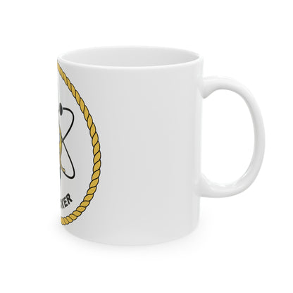 Naval Reactors Line Locker (U.S. Navy) White Coffee Mug-The Sticker Space