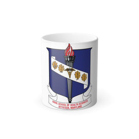 Naval School Of Health Science Bethesda Maryland (U.S. Navy) Color Changing Mug 11oz-11oz-The Sticker Space