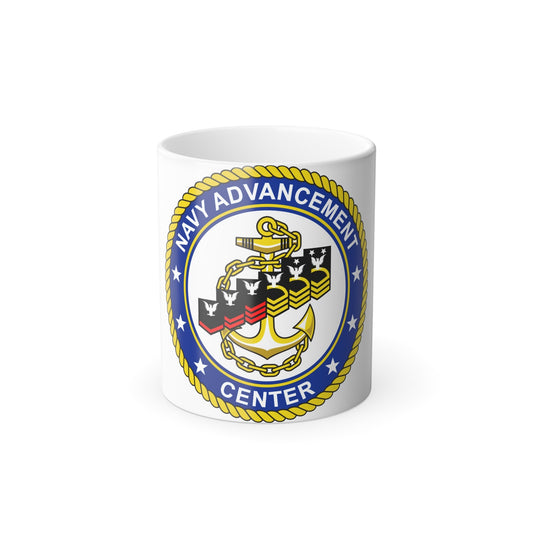 Navy Advancement Center NAC (U.S. Navy) Color Changing Mug 11oz-11oz-The Sticker Space