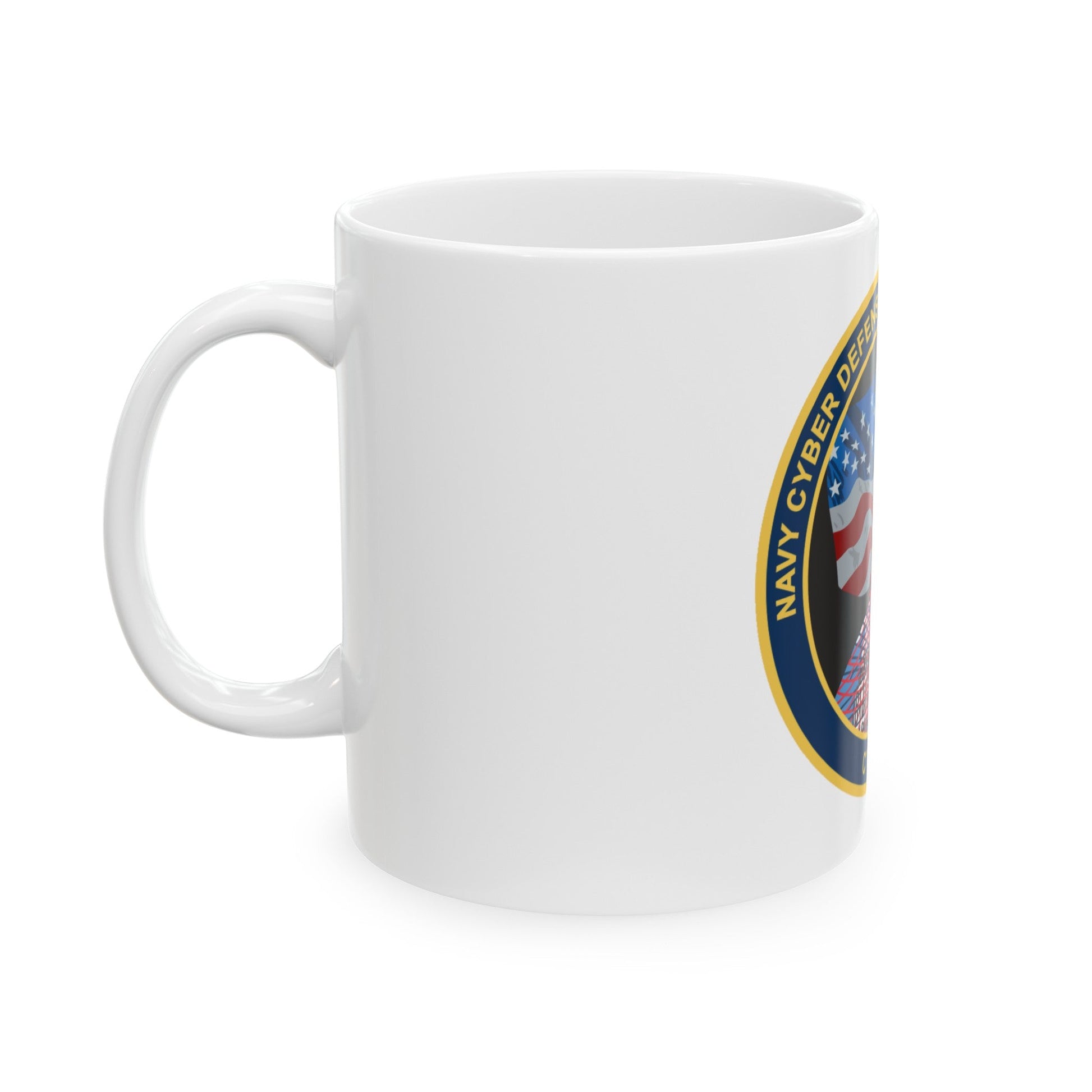 NCDOC CPOA CTF 1020 (U.S. Navy) White Coffee Mug-The Sticker Space