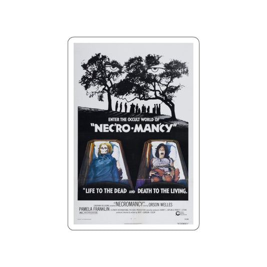NECROMANCY 1972 Movie Poster STICKER Vinyl Die-Cut Decal-White-The Sticker Space
