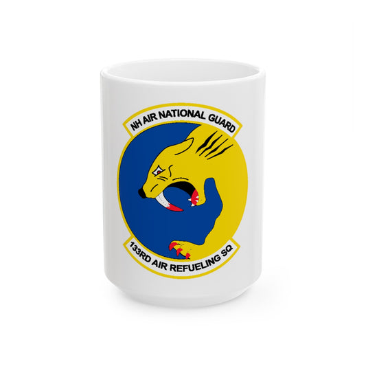 NH ANG 133rd ARS 2 (U.S. Air Force) White Coffee Mug-15oz-The Sticker Space
