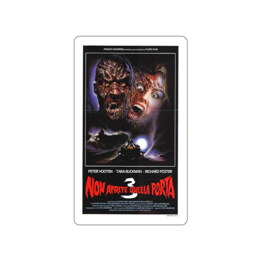 NIGHT KILLER 1990 Movie Poster STICKER Vinyl Die-Cut Decal-White-The Sticker Space