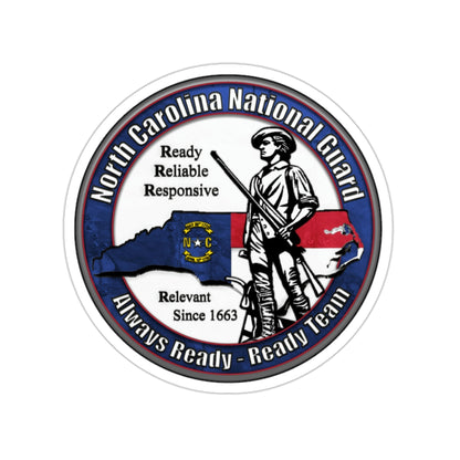 North Carolina National Guard STICKER Vinyl Die-Cut Decal-2 Inch-The Sticker Space