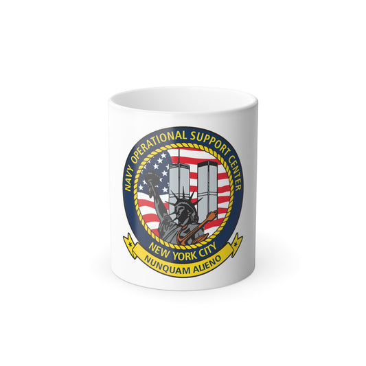 NOSC NYC (U.S. Navy) Color Changing Mug 11oz