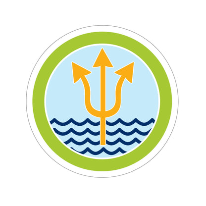 Oceanography (Boy Scouts Merit Badge) STICKER Vinyl Die-Cut Decal-5 Inch-The Sticker Space
