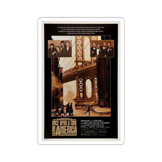 Once Upon a Time in America 1984 Movie Poster STICKER Vinyl Die-Cut Decal-2 Inch-The Sticker Space