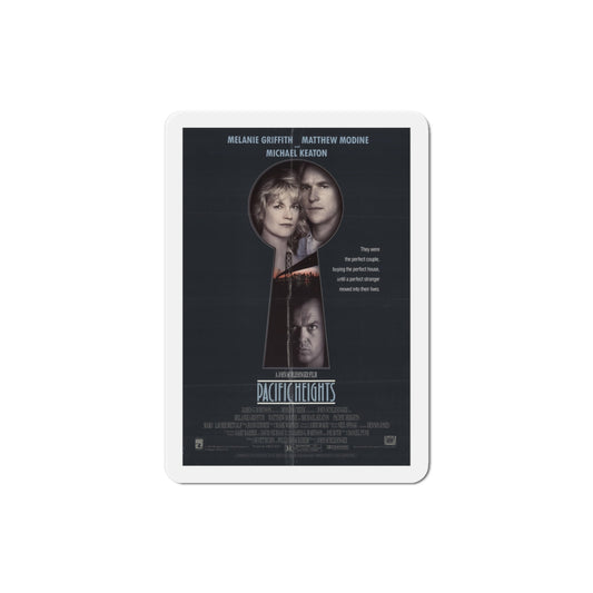 Pacific Heights 1990 Movie Poster Die-Cut Magnet-3" x 3"-The Sticker Space