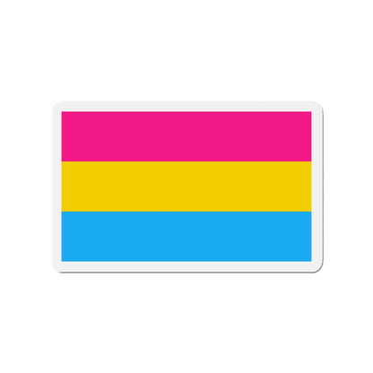 Pansexuality Pride Flag - Die-Cut Magnet-3" x 3"-The Sticker Space