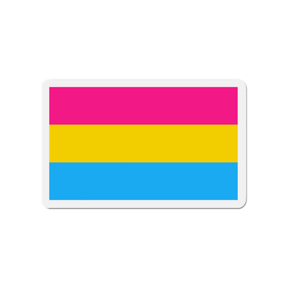 Pansexuality Pride Flag - Die-Cut Magnet-4" x 4"-The Sticker Space